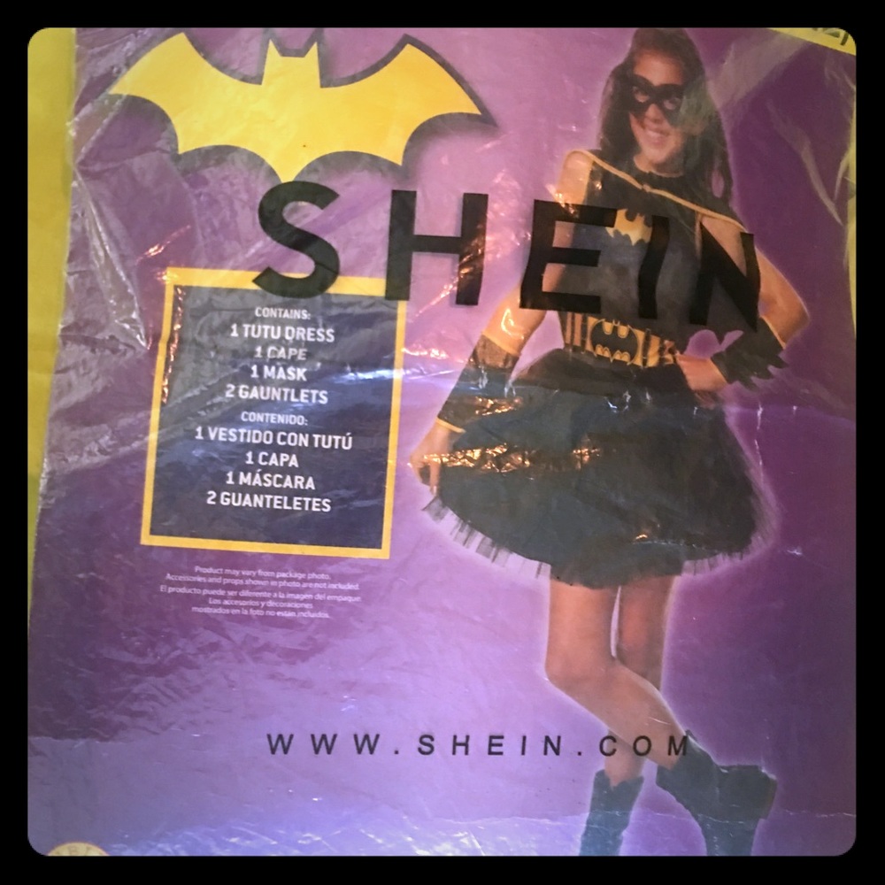 Halloween Costume w/mask, hand cuffs and cap